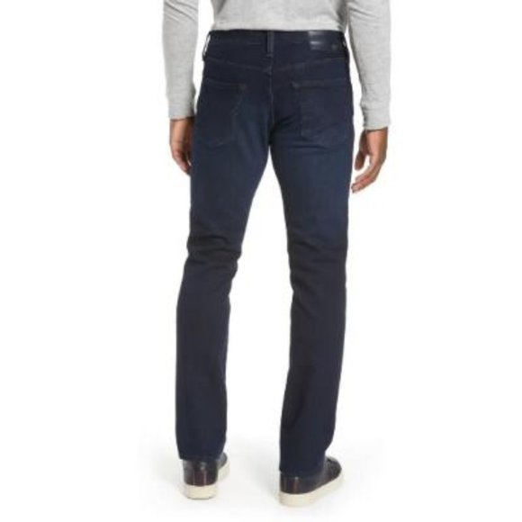 SOLD AG Everett Slim Mens Blue Straight Leg Jeans - Picture 2 of 9